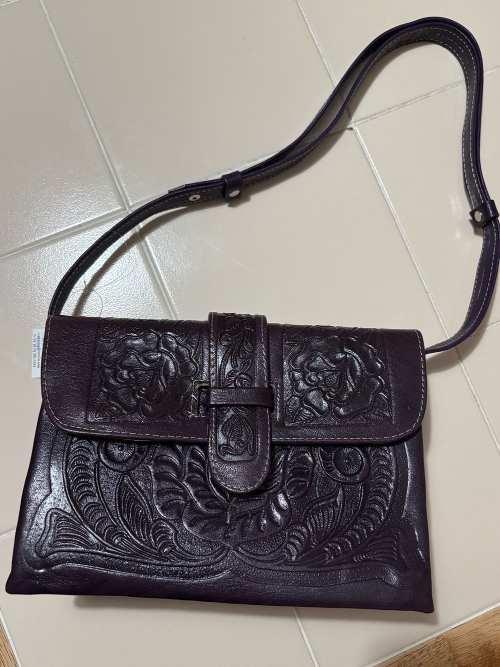 Mexican leather purse